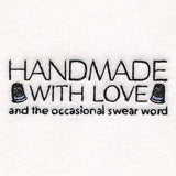 Handmade with Love & Swear Words Label