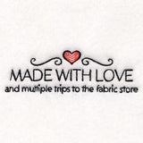 Made with Love & the Fabric Store Label