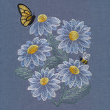 Daisies and Monarch Feature