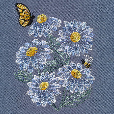 Daisies and Monarch Feature