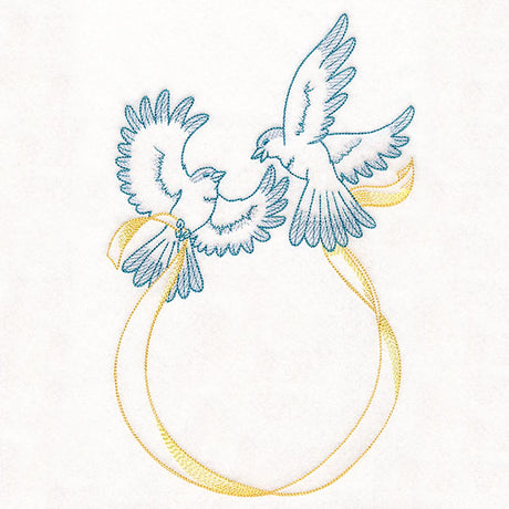 Flying Ribbons & Birds Feature