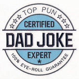Certified Dad Joke Expert Stamp