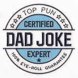 Certified Dad Joke Expert Stamp