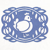 Framed by Tulips Chicken (Embossed)