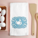 Framed by Tulips Chicken (Embossed)