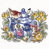 Woodland Teapot Mouse Cottage