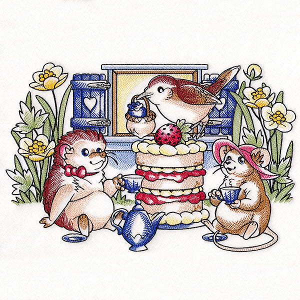 Afternoon Tea Mice & Friends