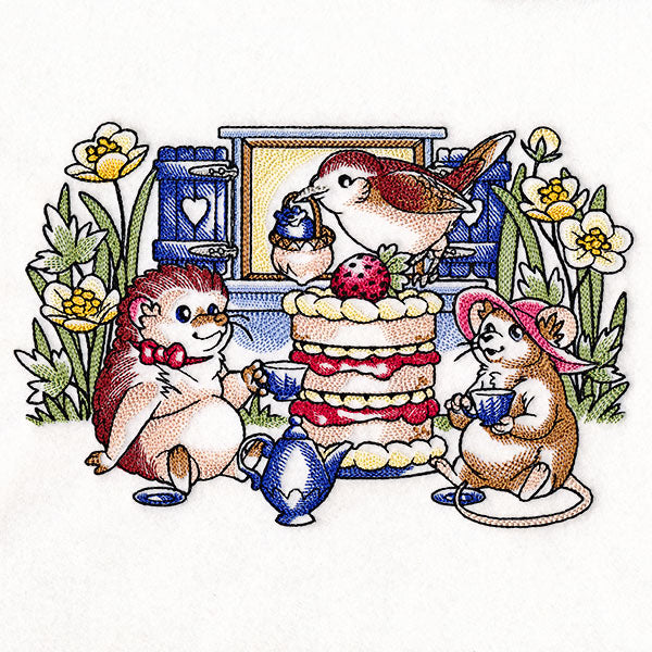 Afternoon Tea Mice & Friends