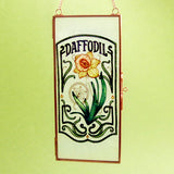 Art Nouveau Daffodil Sign