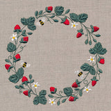 Bees & Berries Wreath (Puff Foam)