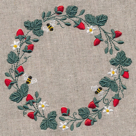 Bees & Berries Wreath (Puff Foam)