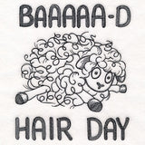 Baa-d Hair Day Sheep