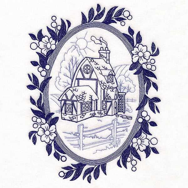 Country Cottage Cameo