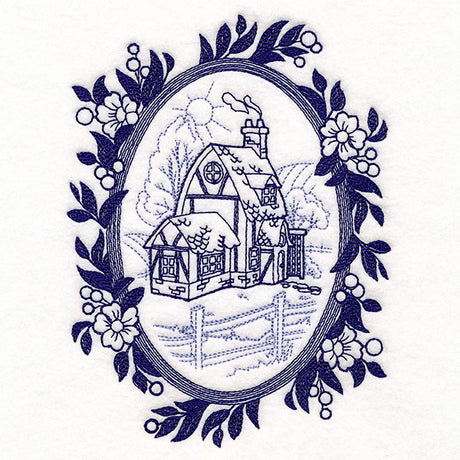 Country Cottage Cameo