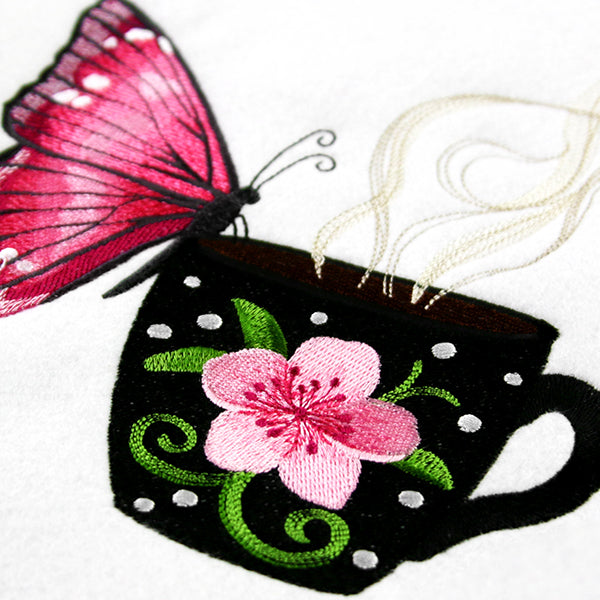 Spring Coffee Break Butterfly