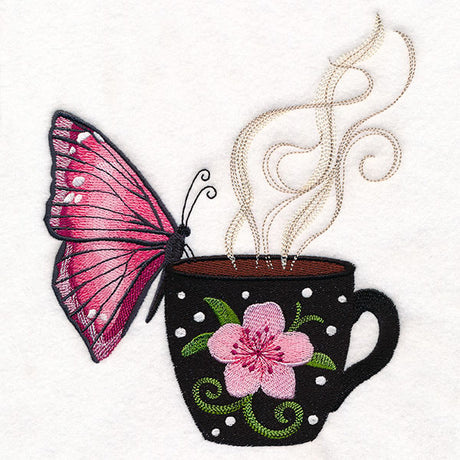 Spring Coffee Break Butterfly