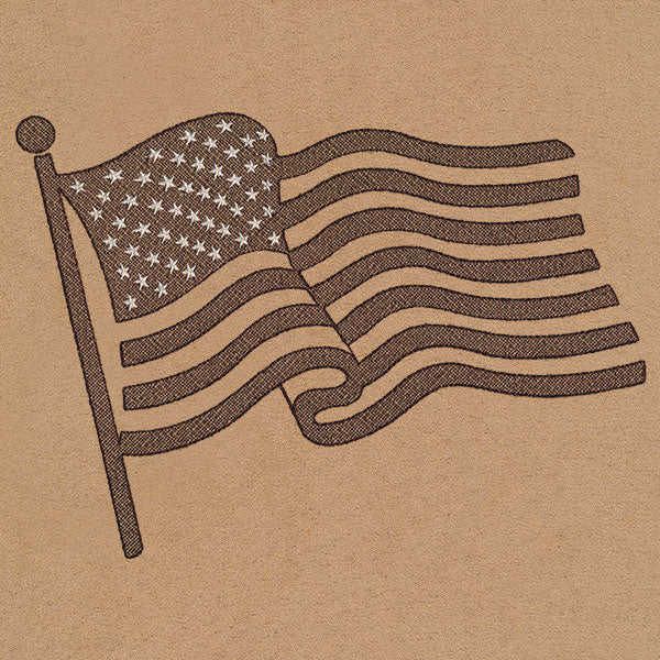 American Flag (Embossed)