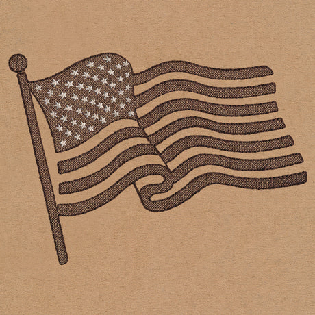 American Flag (Embossed)