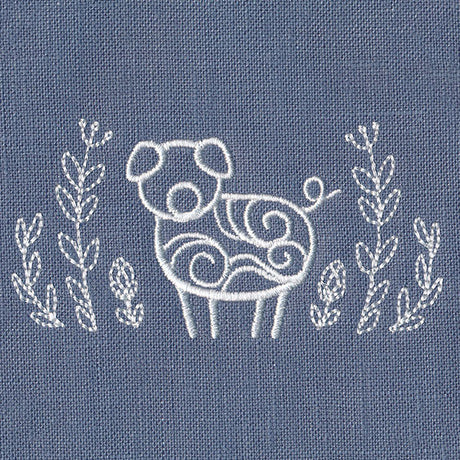 Rustic Pig with Laurel