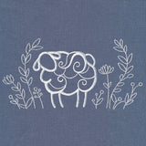 Rustic Sheep with Laurel