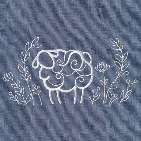 Rustic Sheep with Laurel