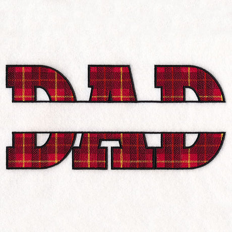 Customizable Dad with Plaid