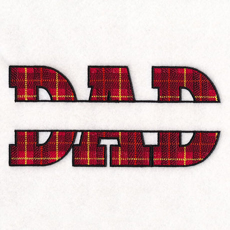 Customizable Dad with Plaid