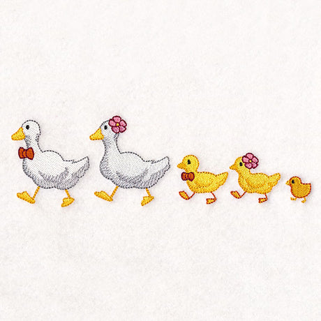 Ducks in a Row Family Border