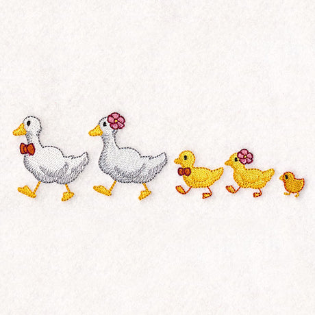 Ducks in a Row Family Border