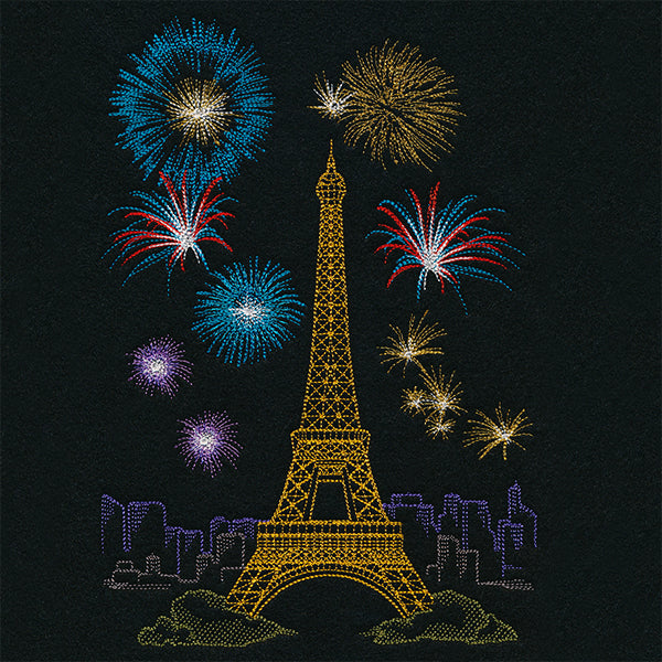 Paris at Midnight – Embroidery Library