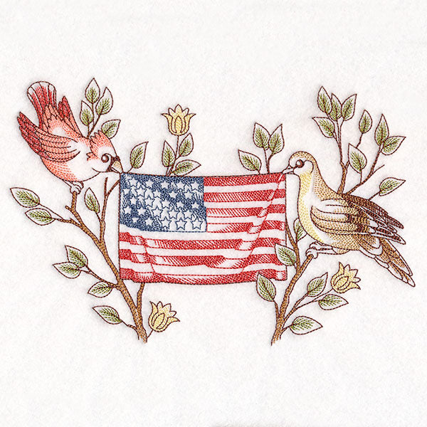 Patriotic Birdies