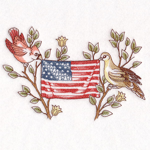 Patriotic Birdies