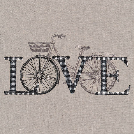 Love in Gingham Bicycle