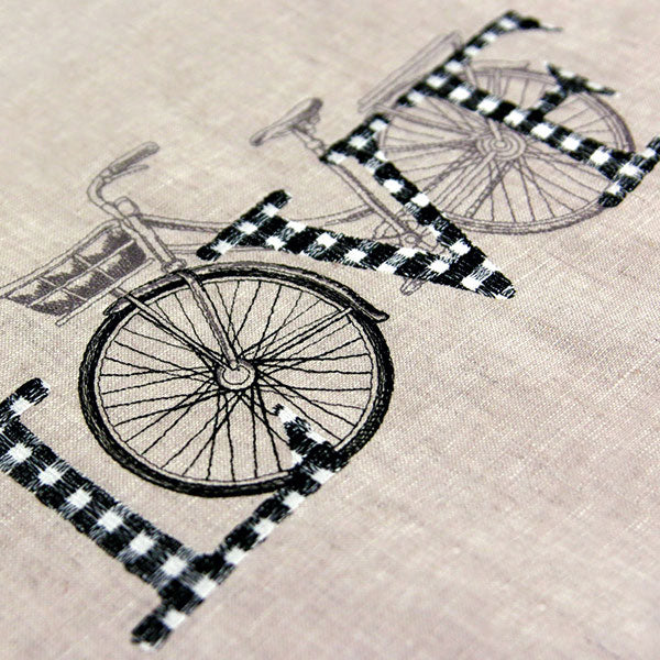 Love in Gingham Bicycle