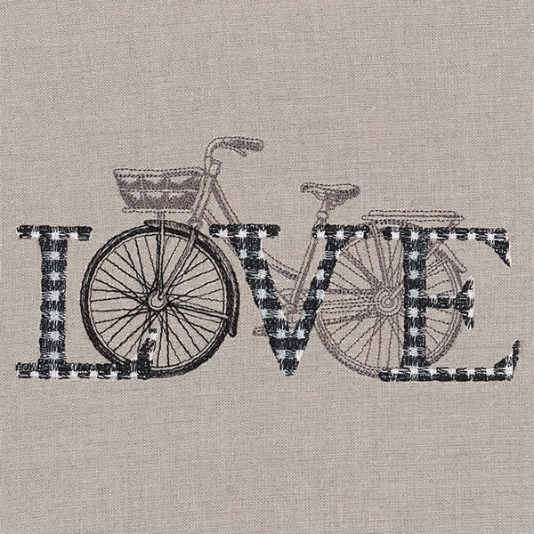 Love in Gingham Bicycle