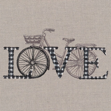 Love in Gingham Bicycle