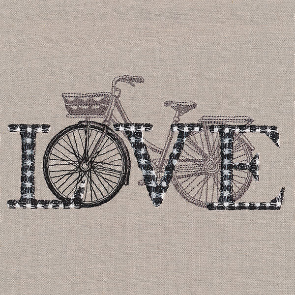 Love in Gingham Bicycle