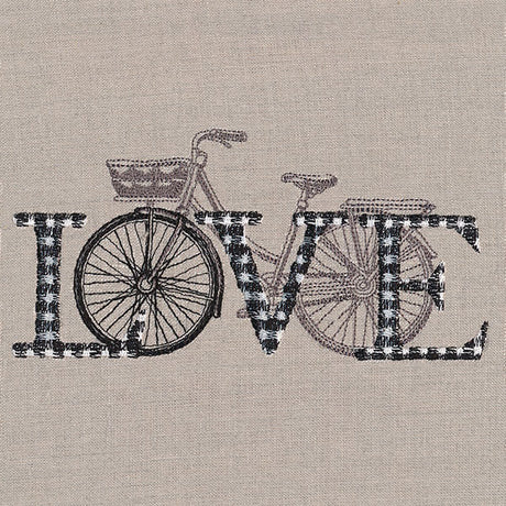 Love in Gingham Bicycle