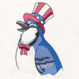 Patriotic Blue Jay