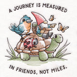A Journey is Measured Gnome