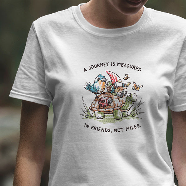 A Journey is Measured Gnome