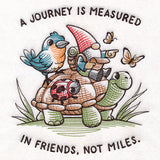 A Journey is Measured Gnome
