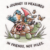 A Journey is Measured Gnome