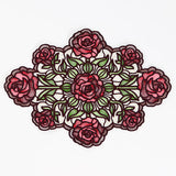 Elegant Rose Doily (Organza)