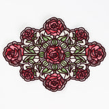Elegant Rose Doily (Organza)