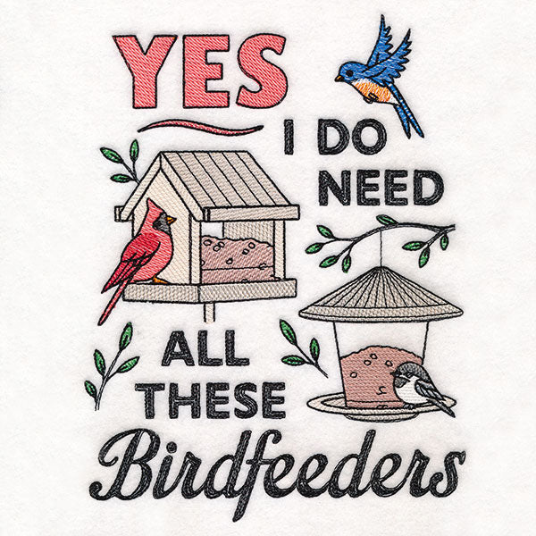 All These Birdfeeders