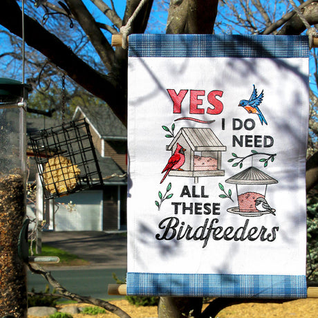 All These Birdfeeders