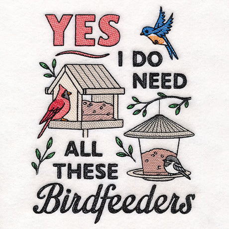 All These Birdfeeders
