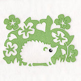 Floral Hedgehog (Embossed)