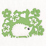 Floral Hedgehog (Embossed)
